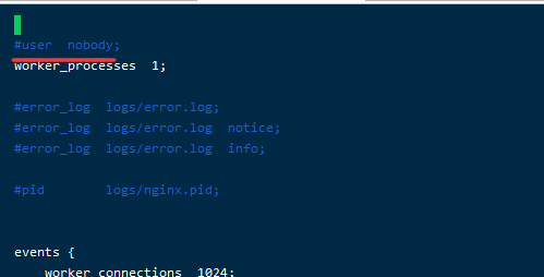 nginx默认配置